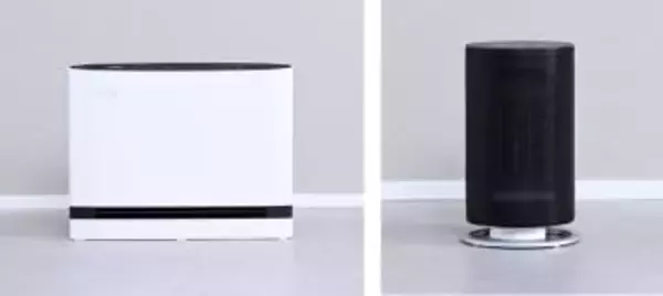 山善、スリムで置きやすいファンヒーター