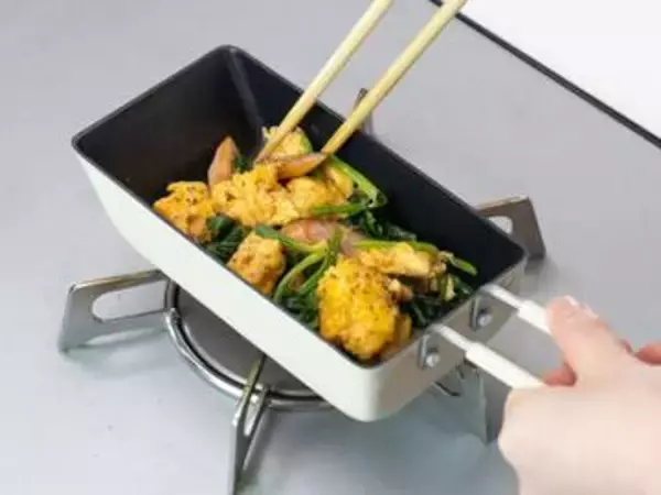1人分の調理に最適なフライパン　スリムでちょい深