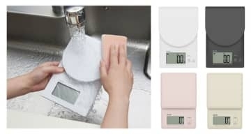 タニタ「洗えるスケール」パンやお菓子作りに便利