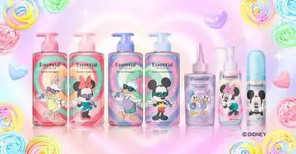 ディズニーボトルの花王エッセンシャル　数量限定