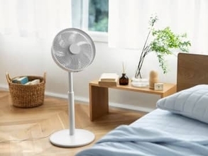 無印の省エネ扇風機　2倍速で首振り