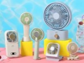 BRUNOの人気ハンディファン、冷却プレート付き