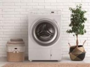 ヤマダの大容量ドラム洗濯機、乾燥フィルター掃除の手間省く