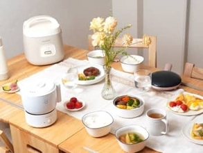 卓上でアツアツをすぐ、ひとり電気鍋　サンコー