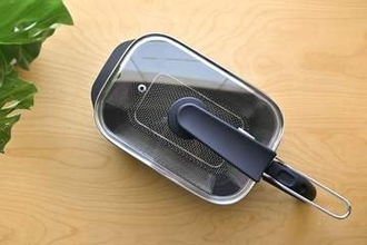 ニトリの角型マルチポットは「ちょっと揚げ物したい」にぴったりでした【ミニレビュー】