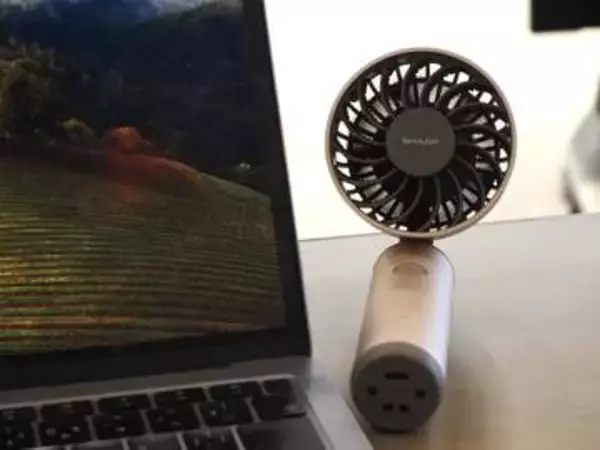 シャープ、加齢臭を消すハンディファン　プラズマクラスター搭載