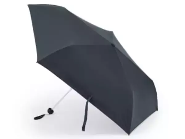 無印、熱をさえぎる折りたたみ日傘1990円