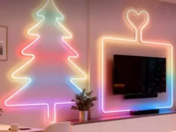 SwitchBot、ネオン管みたいな曲がるライト