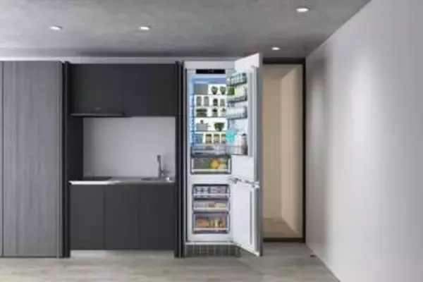 ミラタップが家電に参入、キッチンに溶け込む冷蔵庫