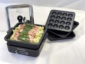 ちいかわ家電は酒のつまみ家電! ラッセルホブスの小さめホットプレートで呑む