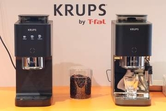 幅15cmの本格エスプレッソマシン、日本初上陸KRUPS by T-fal