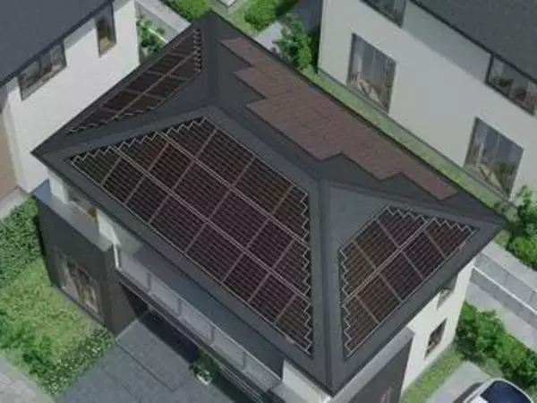 シャープの太陽光パネル　狭い屋根にも多く設置できるコンパクト型
