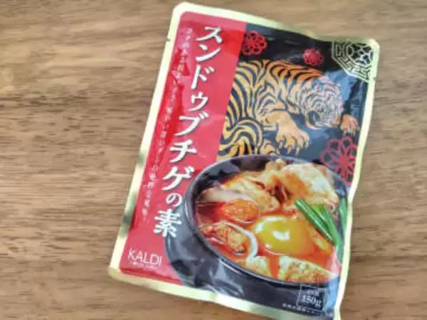 【カルディ】スンドゥブチゲ簡単に作れる素　シメのうどんまでおいしい【今日のうまい！】
