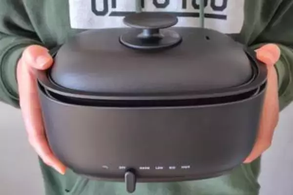 「【家電レビュー】無印の深いホットプレート、おひとり様にちょうどなサイズで万能かも」の画像