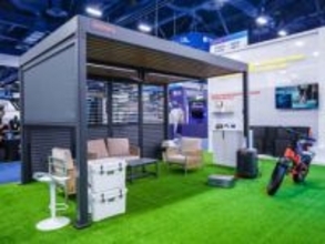 Jackery、太陽光発電ガゼボ　蓄電も