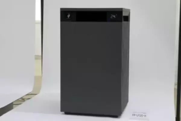 シャープ、大風量なのにコンパクトな空気清浄機