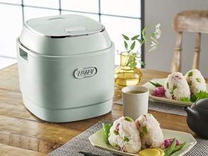 ラドンナ、くすみカラーの炊飯器