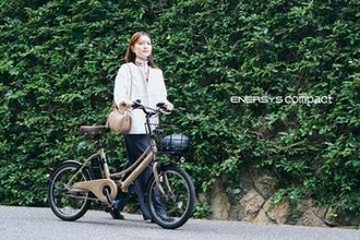 乗りやすいあさひのミニベロ電動アシスト自転車　よりラクに漕げる