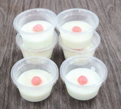 ハスの実使った甘酒プリン完成　宮城・登米総合産業高の生徒が知恵絞る