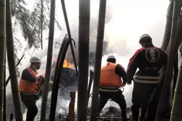 福島・喜多方の山林火災は鎮圧宣言　27日朝から降雨で消火態勢を縮小　避難指示は継続中