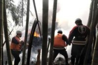 福島・喜多方の山林火災は鎮圧宣言　27日朝から降雨で消火態勢を縮小　避難指示は継続中