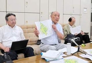 仙台・秋保メガソーラー開発許可見直しを　住民団体が県に申し入れ