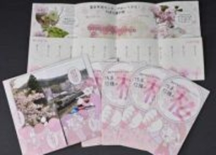 「12種類の桜」紹介　仙台市落合市民センター講座受講者らリーフレット制作