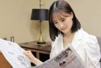 「幅広い視点で情報集めたい」俳優の大友花恋さんインタビュー　6日から春の新聞週間　