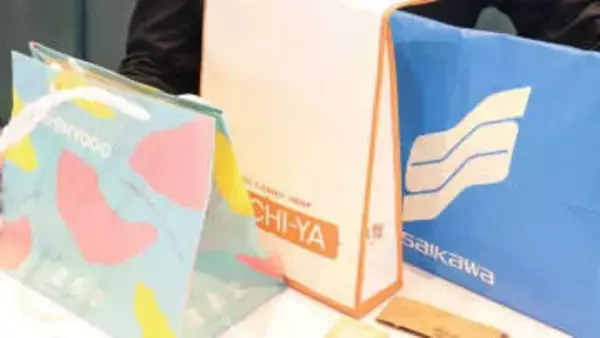 ひらつか、サイカワ、大内屋…仙台市中心部の懐かしいお店の紙袋など展示　11月4日から市民活動サポセン