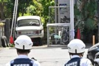 仙台市中心部のマンション敷地に熊侵入