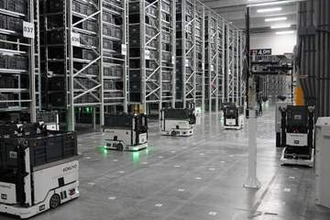 ロボット210台を活用して生産性40％向上　コクヨの物流施設、仙台・泉で11月末稼働へ