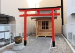 仙台フォーラス屋上に鎮座の神社、地上に降り立つ　新たな憩いの場に