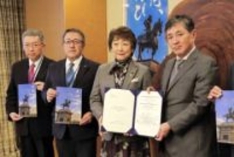 仙台藩祖・伊達政宗の大河ドラマを再び　官民でつくる誘致する会がNHKに直接要望