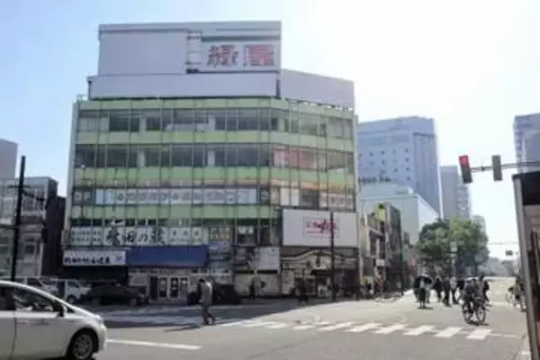 JR秋田駅西口の「緑のビル」一帯を再開発へ　京阪電鉄不動産が事業を進める