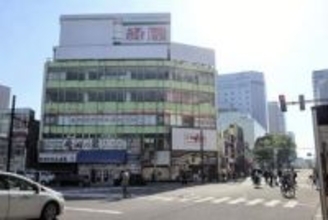 JR秋田駅西口の「緑のビル」一帯を再開発へ　京阪電鉄不動産が事業を進める