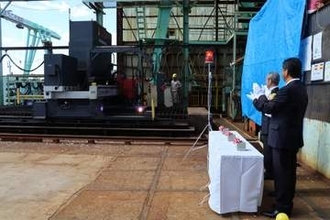 御座船の新造に着工　宮城・塩釜市で起工式