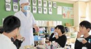 枡江小  給食甲子園決勝へ　仙台の学校で初　生産者と連携  食育高評価