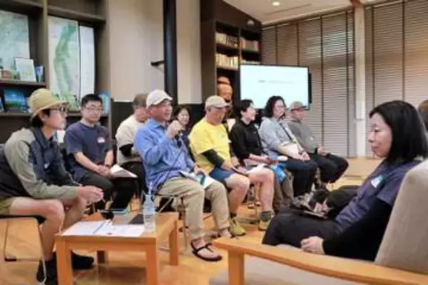 全長1000キロの長距離自然歩道「みちのく潮風トレイル」　宮城県名取市の拠点施設に全国のハイカーら集う