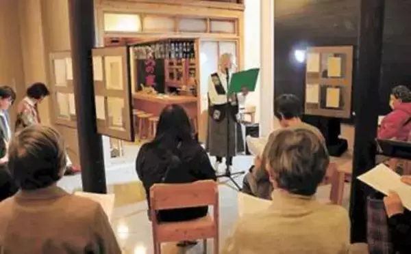 詩人草野心平の居酒屋「火の車」、1日限定で復活　福島・いわき、朗読に舌鼓＜みちのく＞