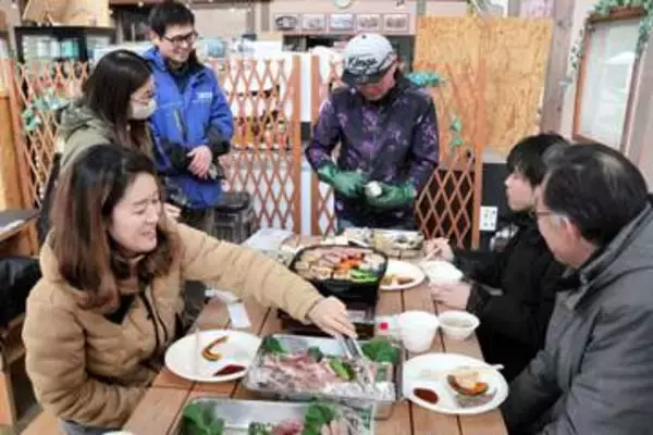 神割崎キャンプ場で企業研修を　宮城・南三陸で実証実験「固定観念を打破」