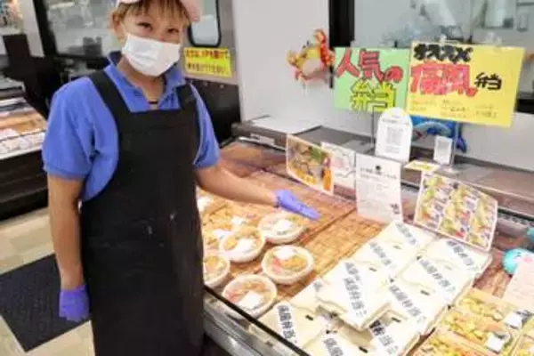 魚卵など盛りだくさん　激痛恐れず「痛風弁当」人気　福島・浜の駅＜みちのく＞