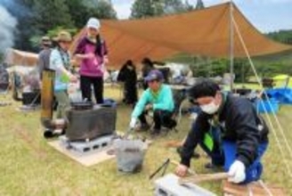 日本ボーイスカウト宮城県連盟　8月の「ジャンボリー」に向け訓練キャンプ