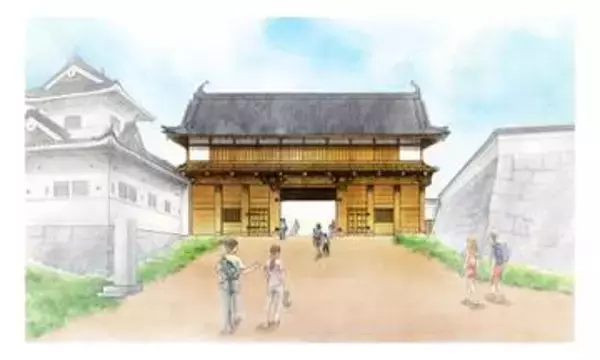 仙台城正門「大手門」の忠実な復元に「ご協力を」　市が来年3月まで情報提供を呼びかけ