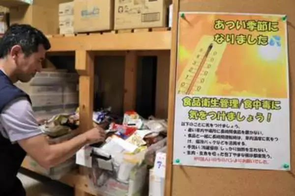 宮城のフードバンク運営団体が食品管理にピリピリ　暑さ本格化「被害が一度起きればイメージダウン」