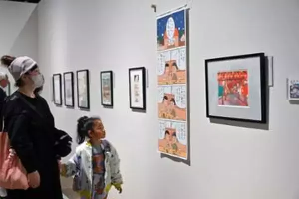 「まるちゃん」の世界を体感　多賀城の東北歴史博物館で「さくらももこ展」開幕