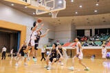 「高校バスケの岩手・宮城対県選抜　男子は盛岡工が優勝、女子は一関修紅」の画像1