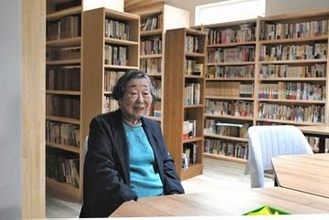 83歳女性が亡き夫の本で私設図書館　半世紀の闘病支えた数万冊、本棚に＜ほっとタイム＞