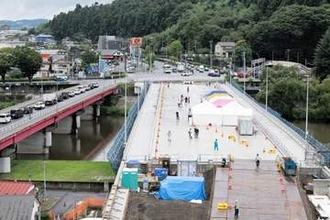 「新宮沢橋」9月13日にいよいよ開通　仙台市が5日に無料見学会
