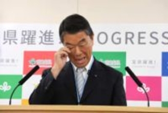 「私の思いを舌に集約した」宮城・村井嘉浩知事、6選確実となった直後の行動を釈明