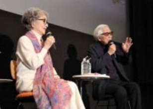 映画「TOKYOタクシー」盛岡で舞台挨拶　倍賞千恵子さん、山田洋次監督が登壇
